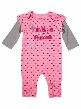 Jumping Beans Baby “Daddy’s Little Princess” Heart Romper 6M